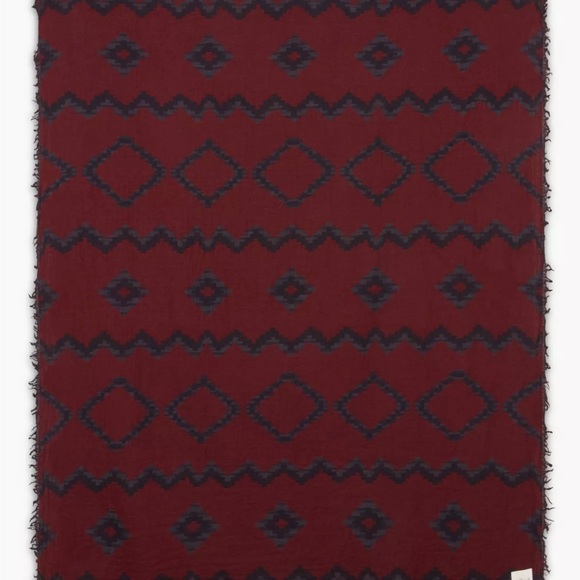 Wilfred Diamond Mosaic Blanket Scarf - Picture 2 of 4